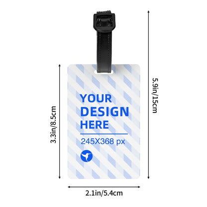 Create Your Own Easy To Hang Luggage Tag With High Identification