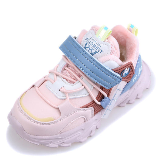 Warm men's and women's sports shoes children's shoes
