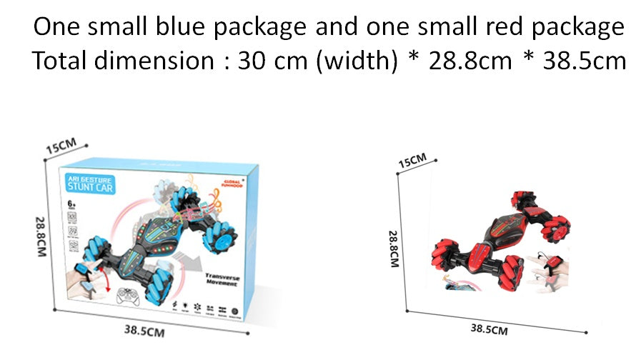 Remotely Deformed Car Twist Car Watch Induction Gesture Control Deformation Off-road Mode Flat Mode Avoid Obstacles