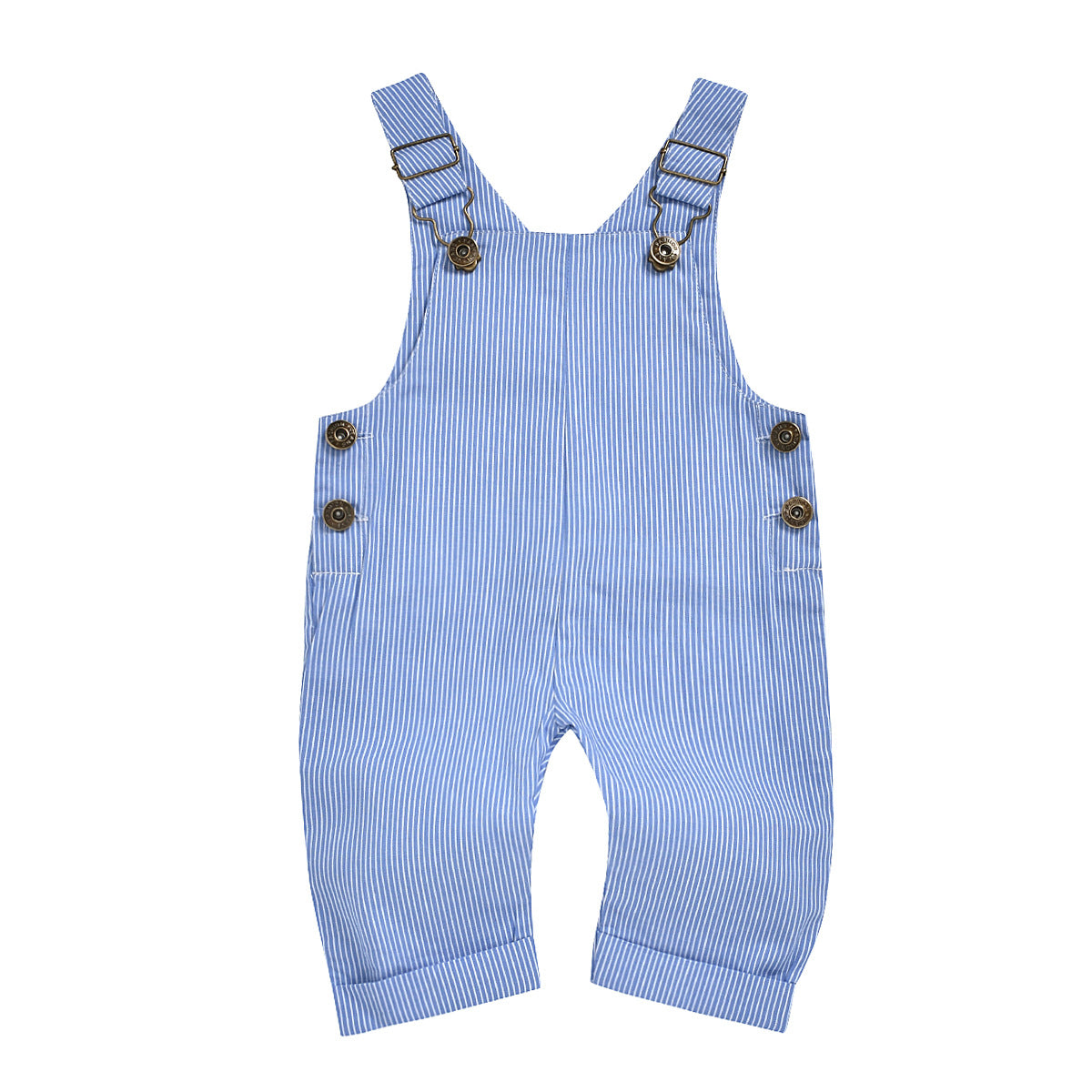 Fashion striped overalls baby jumpsuit