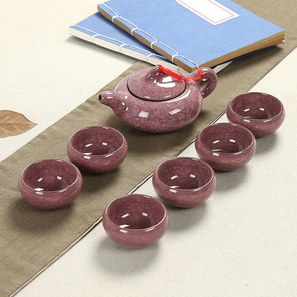 Ceramic teapot tea set gift box