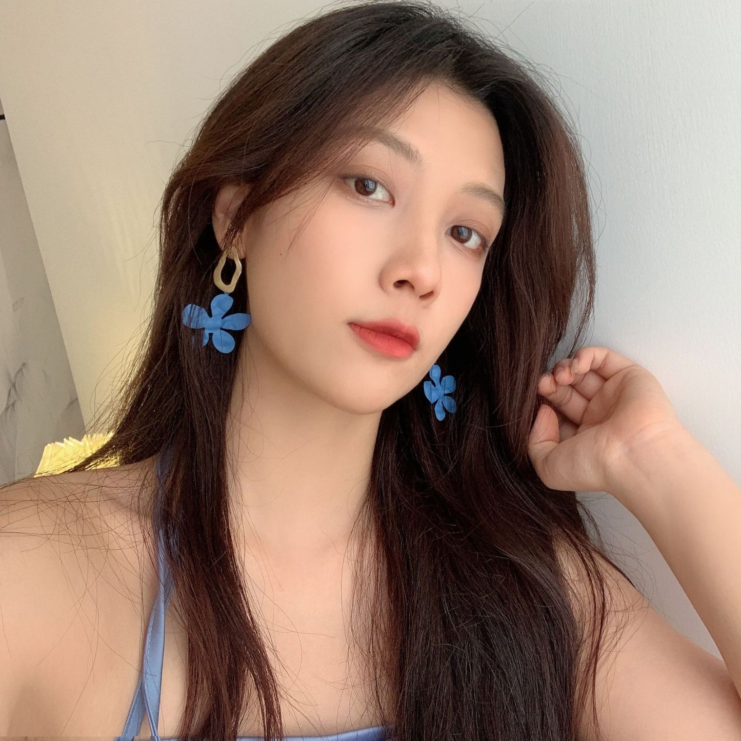 Personality Korean Simple Temperament Dongdaemun Trend Earrings Earrings Female Jewelry