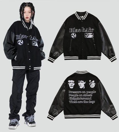 Next-generation Embroidered Retro Retro design Jacket