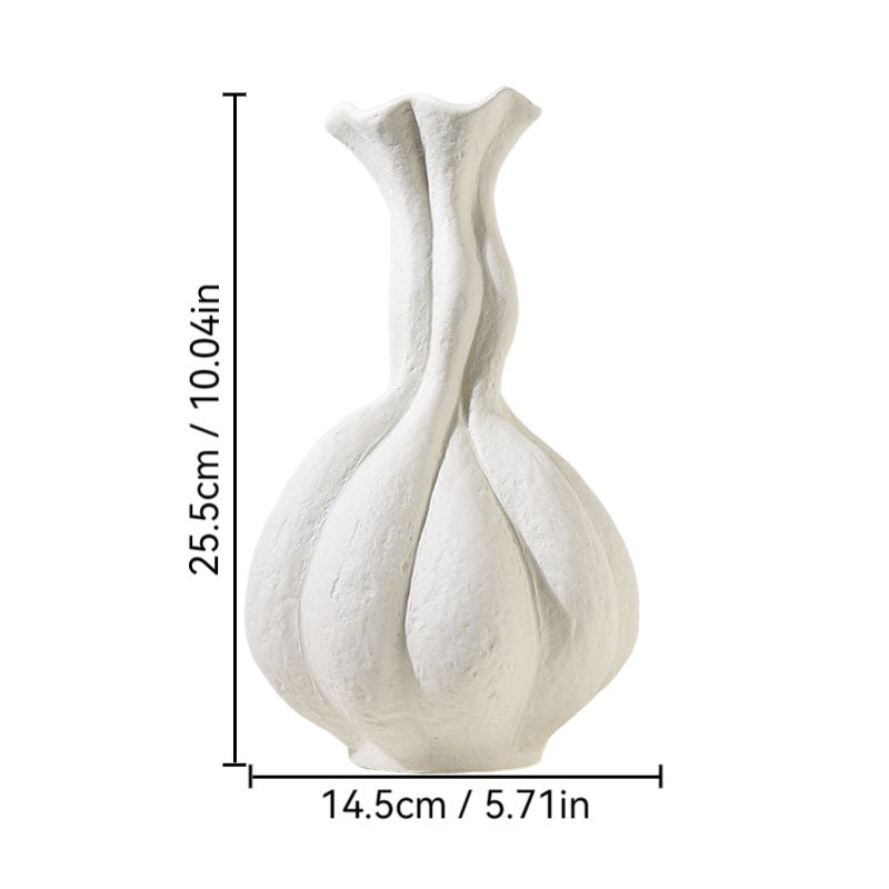 Home Decorations And Accessories Soft Decoration With Misty Style Ceramic Vase