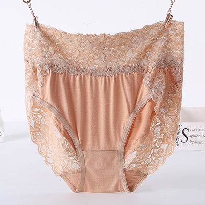 Plus Size Modal Lace Panties Women's