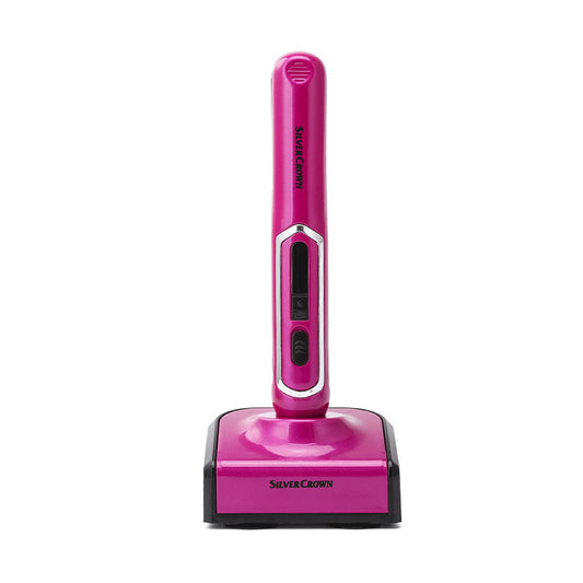 Rechargeable portable straightening plate clamp