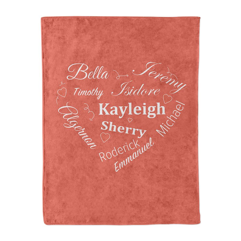 Personalized Name Blanket For Infants And Toddlers