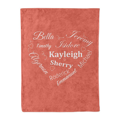 Personalized Name Blanket For Infants And Toddlers