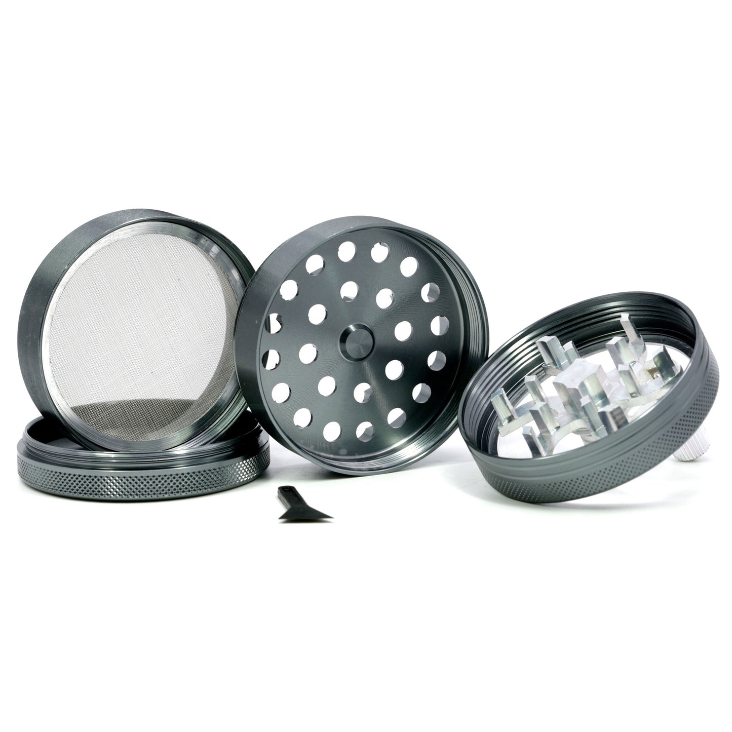 63MM aluminum alloy rocker smoke grinder