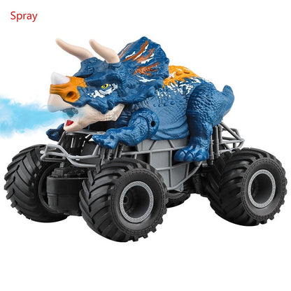 Children's Toy Dinosaur Remote Control Off-road Vehicle Tyrannosaurus Triceratops Rock Crawler
