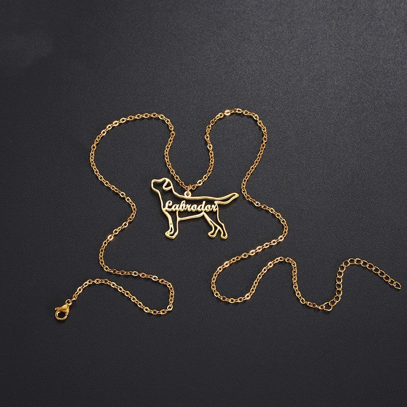 Personalized European And American Name Necklace For Women