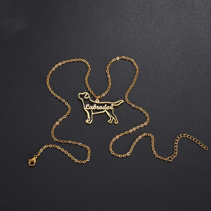 Personalized European And American Name Necklace For Women