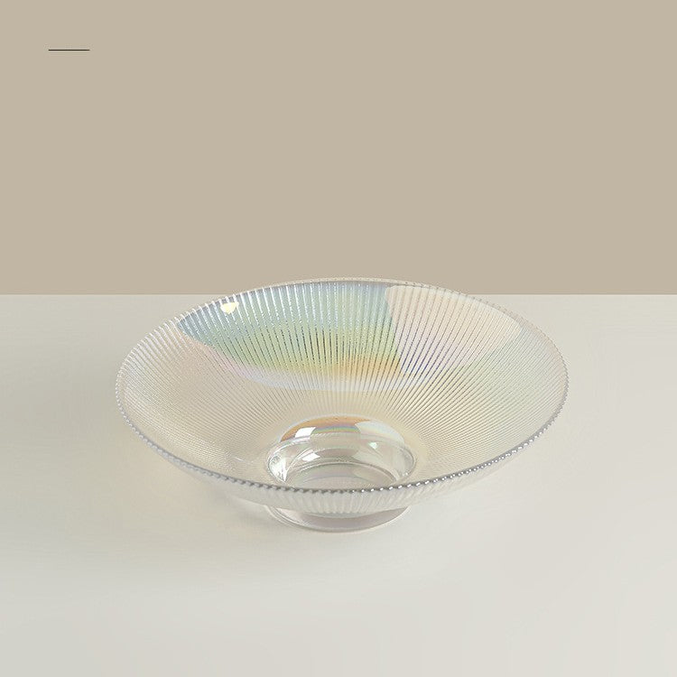 Glass Fruit Tray Living Room Coffee Table