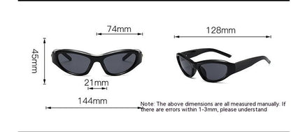 Vintage Sunglasses Female Funny Photography Sun Glasses