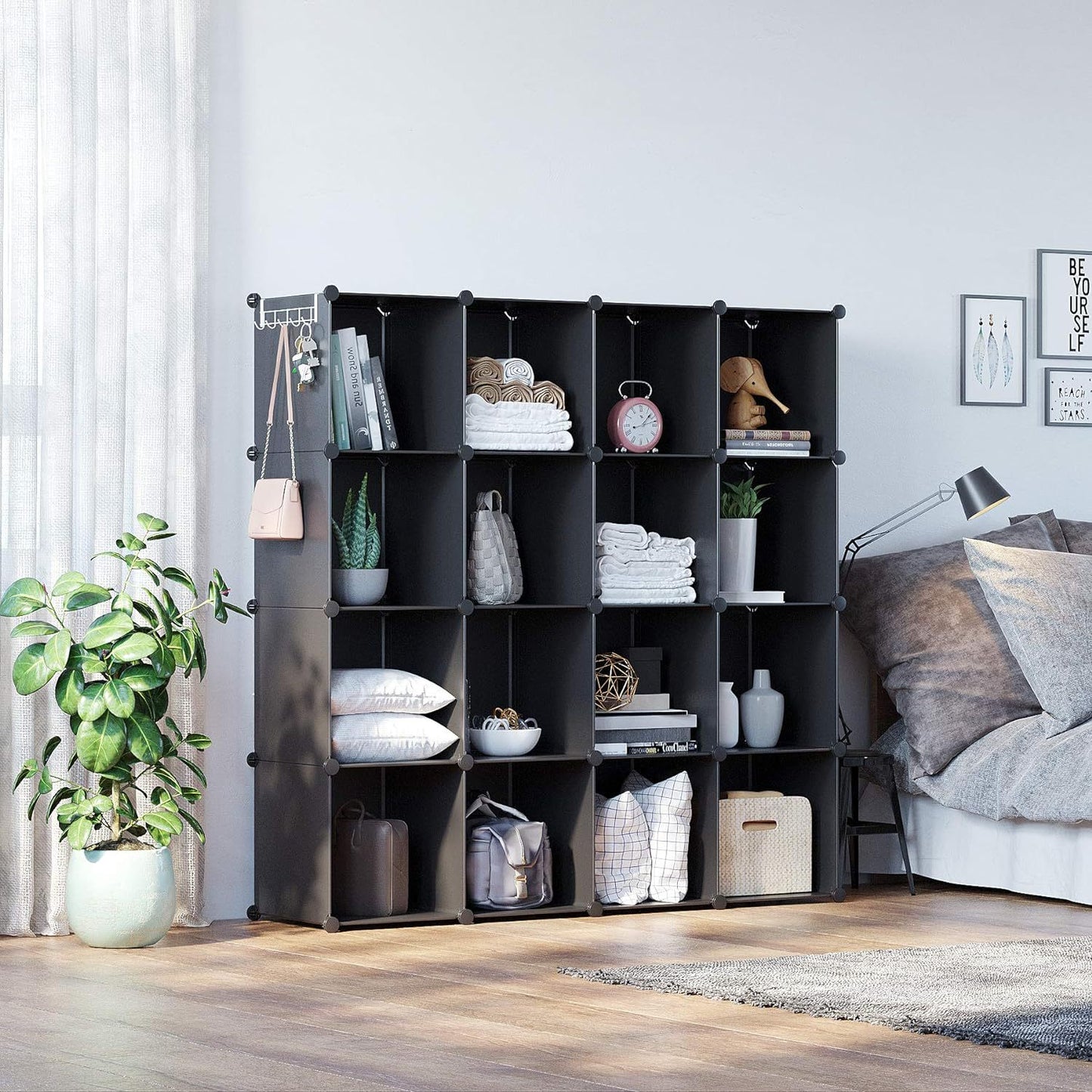 Simple Living Room Storage Cabinet Multi-layer Plastic Storage Rack