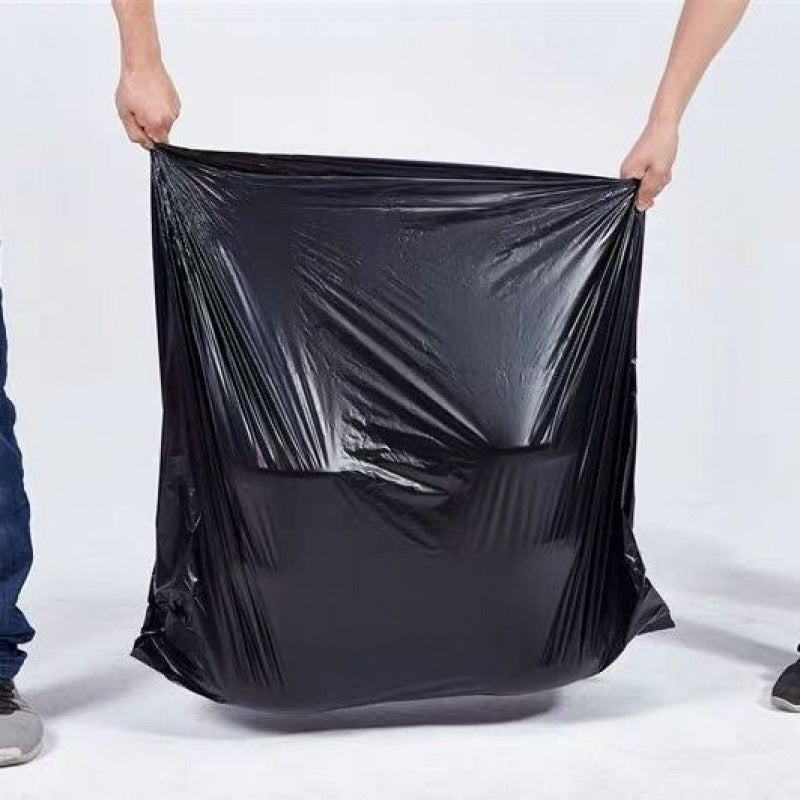 Large Plastic Bag With Thickened Flat Mouth