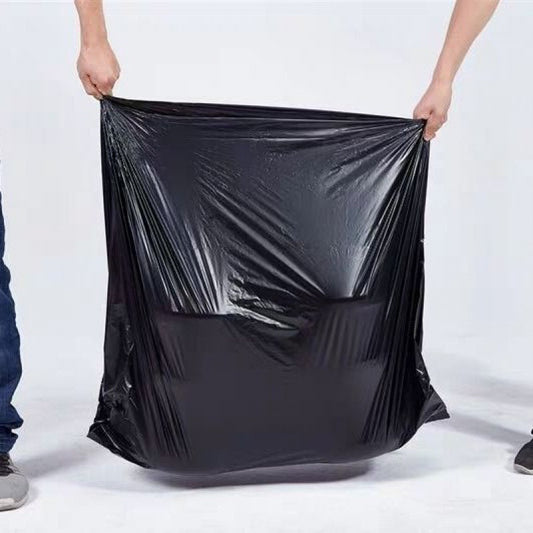 Large Plastic Bag With Thickened Flat Mouth