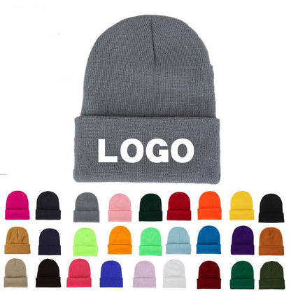 Compton Cold Men And Women All-match Wool Knitted Hat