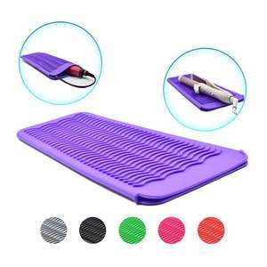 Straight Hair Splint Heat Insulation Silicone Storage Cover