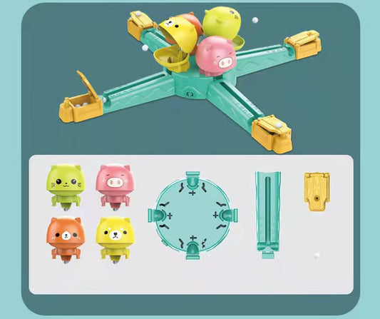 Multiplayer Catapult Pinball Board Game Educational Toys