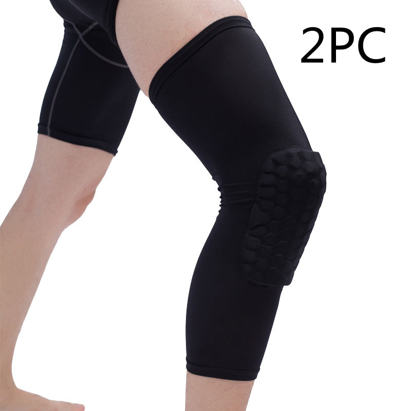 Basketball Kneecap Honeycomb Anti-collision Extended
