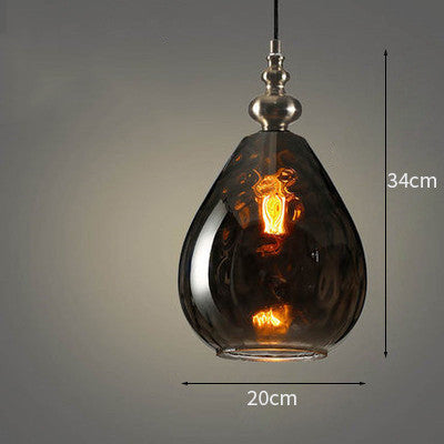 Simple Creative Retro Single Head Small Chandelier