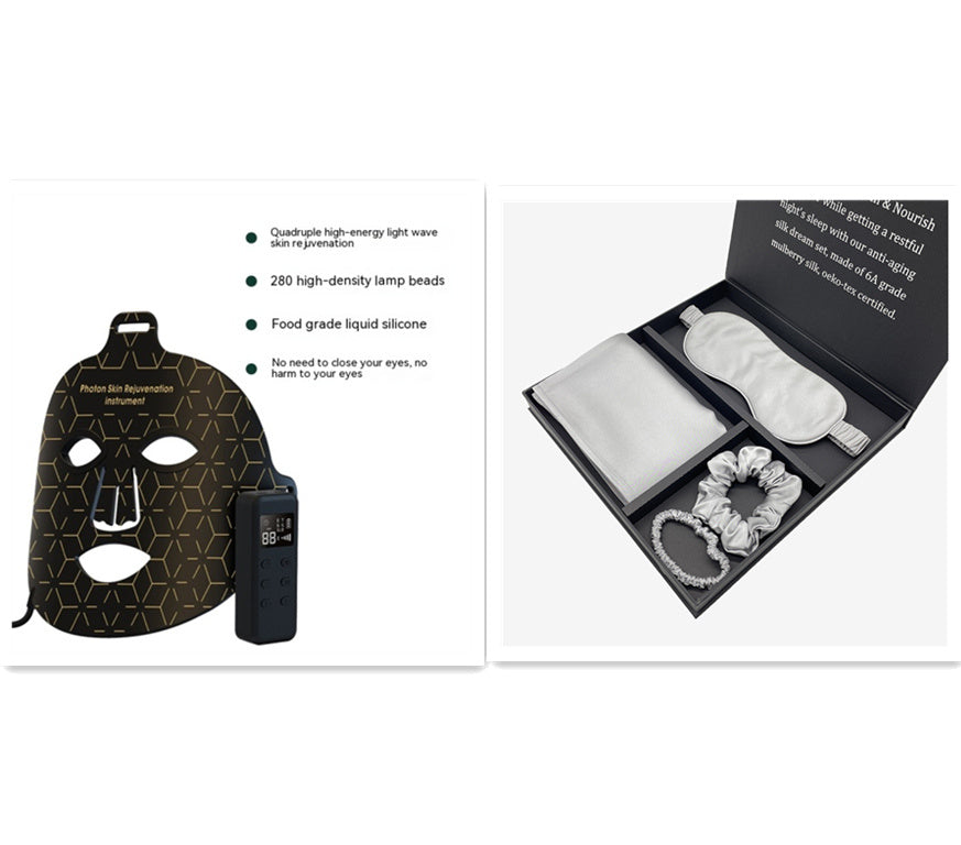 New Infrared Phototherapy Beauty Apparatus Face Led Color Light Skin Rejuvenation Beauty Mask