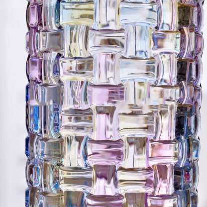 Simple And Luxury Wedding Symphony Stained Glass Vase