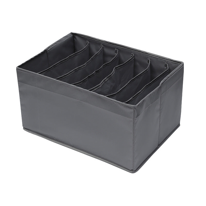 Hot Washable Underwear Storage Box With Foldable Divider