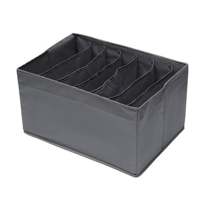 Hot Washable Underwear Storage Box With Foldable Divider
