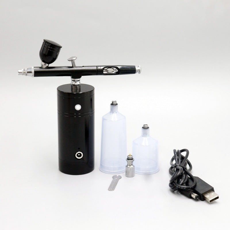 Rechargeable Mini Electric Airbrush Air Pump Set