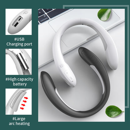 Warm Neck Hand Warmer Power Bank Portable Digital Display Usb