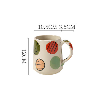 Creative Hand-painted Ceramic Vase Living Room Decoration Home Decoration