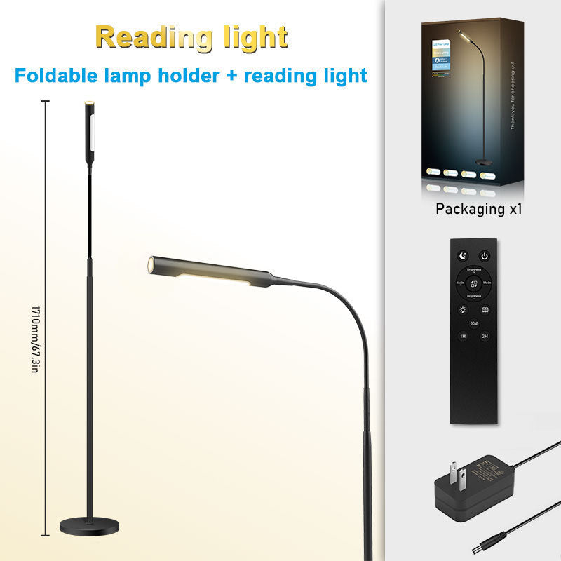 Reading Lamp Floor Lamp Sofa Atmosphere Sea Lamp Warm Light Reading Lamp Height Color Temperature Adjustable