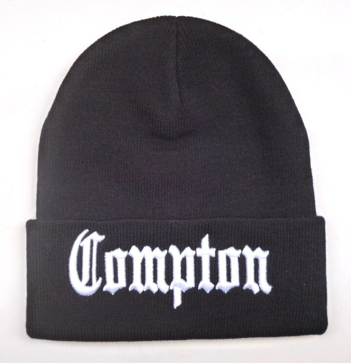 Compton Cold Men And Women All-match Wool Knitted Hat