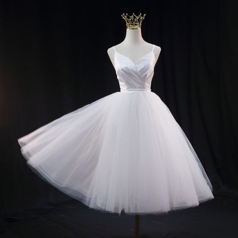 Slim Fit And Fashionable Strap Travel Photography Light Wedding Dress