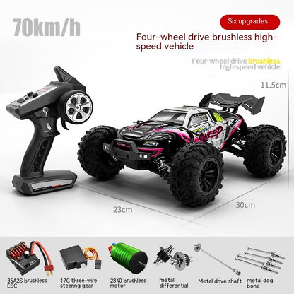 Brushless Four-wheel Drive Off-road Climbing RC Remote Control CarSedanpickup Model Car