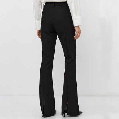 Slim Fit Casual Suit Pants For Women