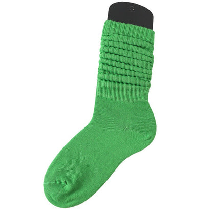 Lazy Bunching Socks European And American Extra Thick Fluffy Loop