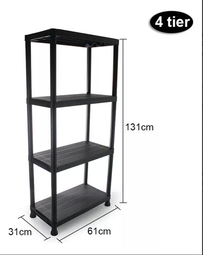 Stackable Load-bearing Storage Rack Shelf Plastic Storage Rack