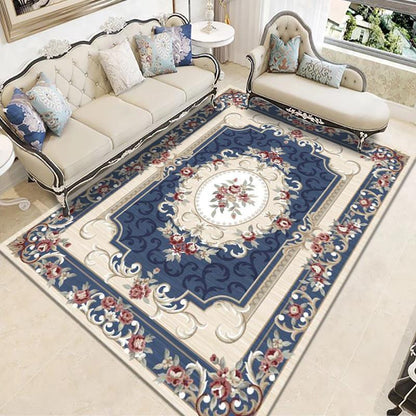 Modern Living Room Rug Sofa Coffee Table Cushion