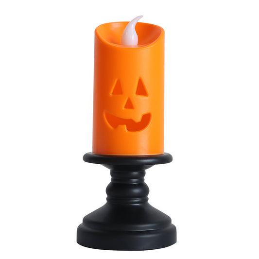 Halloween Candle Light LED Colorful Candlestick Table Top Decoration Pumpkin Party Happy Halloween Party Decor For Home