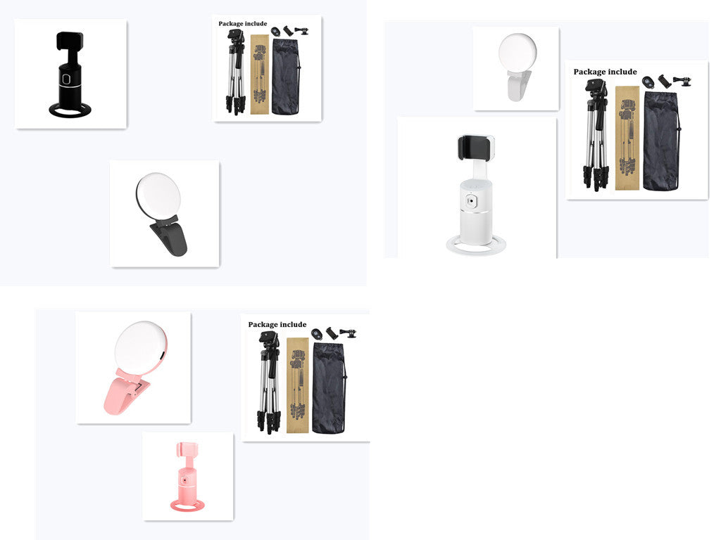 Smart Face Recognition Tracking PTZ Mobile Phone Stand Anchor Live Broadcast Stand