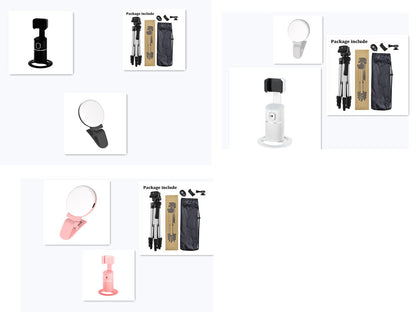 Smart Face Recognition Tracking PTZ Mobile Phone Stand Anchor Live Broadcast Stand