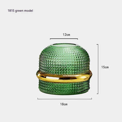 Nordic Creative Primary Color Glass Vase