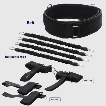 Boxing MMA Taekwondo Elastic String Basketball Bounce Strength Leg Training Explosive Power Resistance Band Fitness Equipment