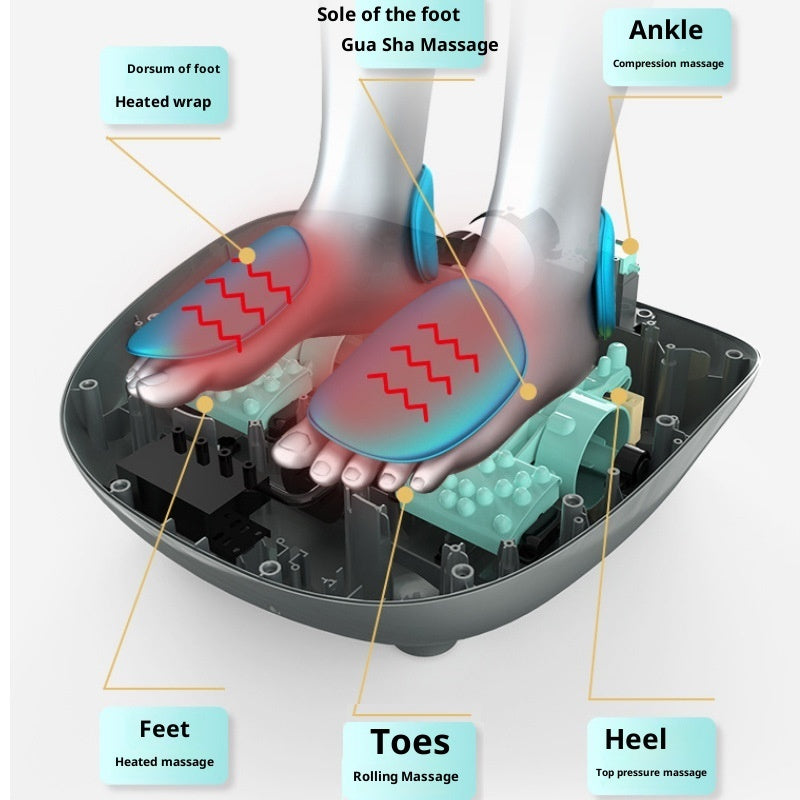 Fully Wrapped Foot Massager Heated Foot Massage Machine