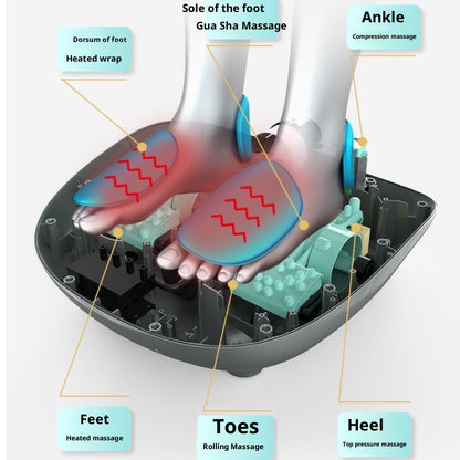 Fully Wrapped Foot Massager Heated Foot Massage Machine