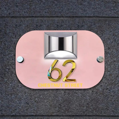 Personalized Acrylic Material House Number
