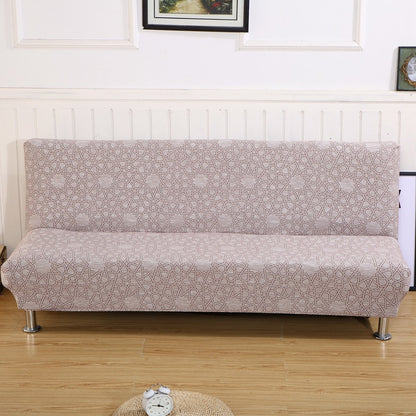 Fully surrounded one-piece sofa cover